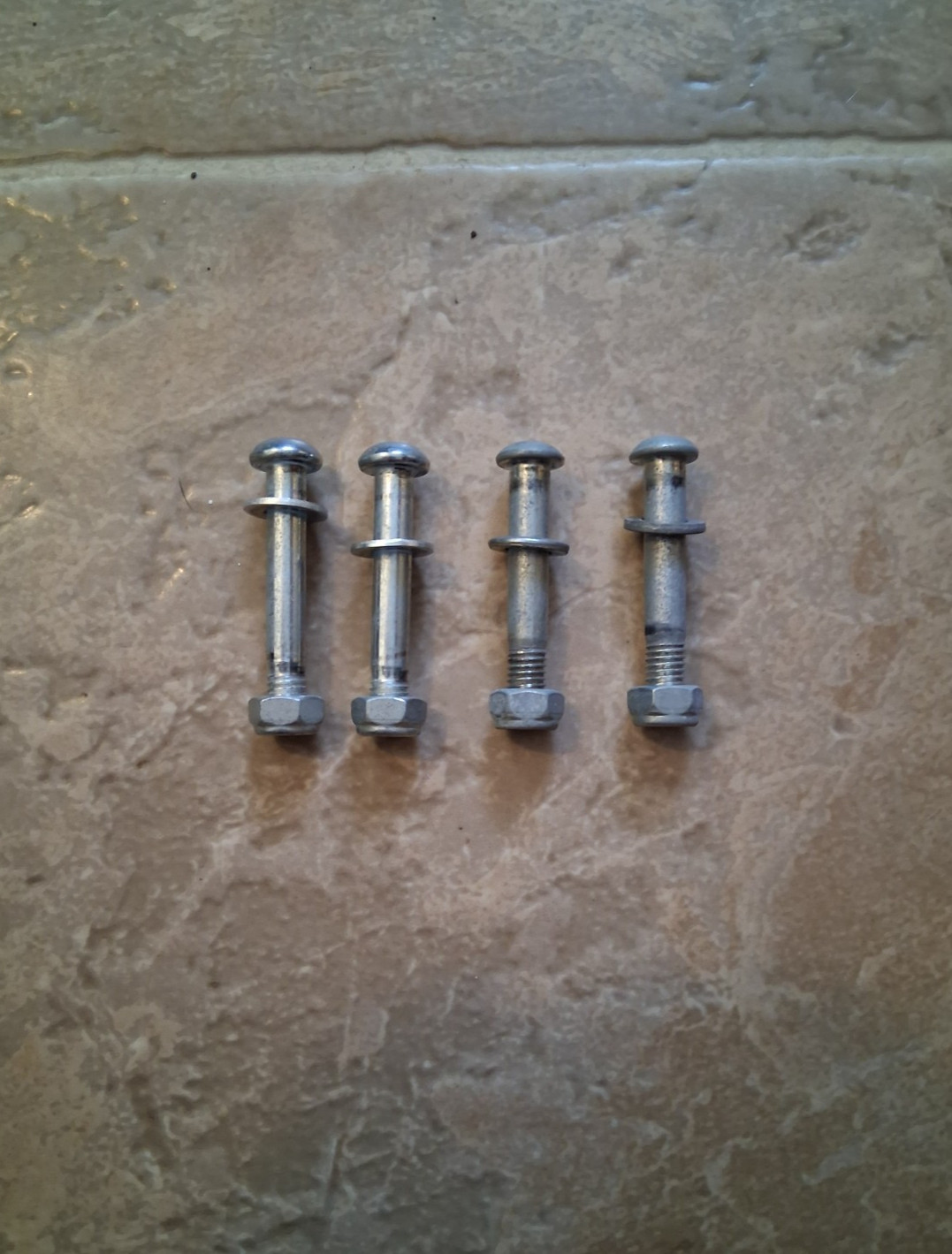 (Set of 4) Ab Circle Pro Replacement Bolts w/ Washers and Nuts Genuine OEM