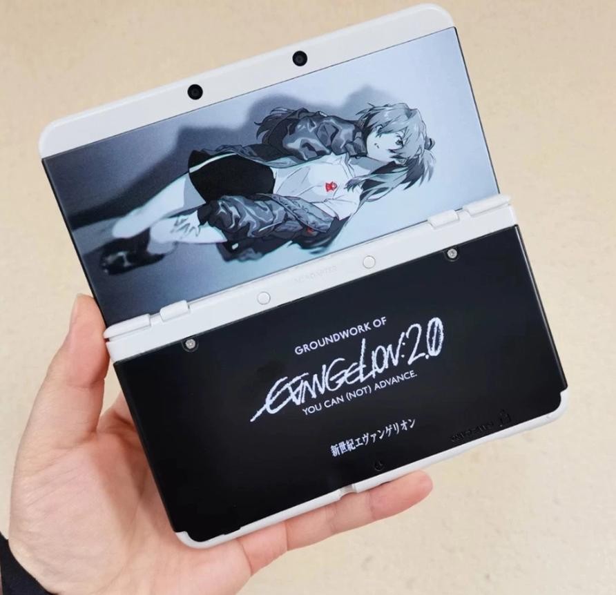 Anime Evangelion Groundwork Asuka EVA Faceplates Cover Shell for Nintendo series