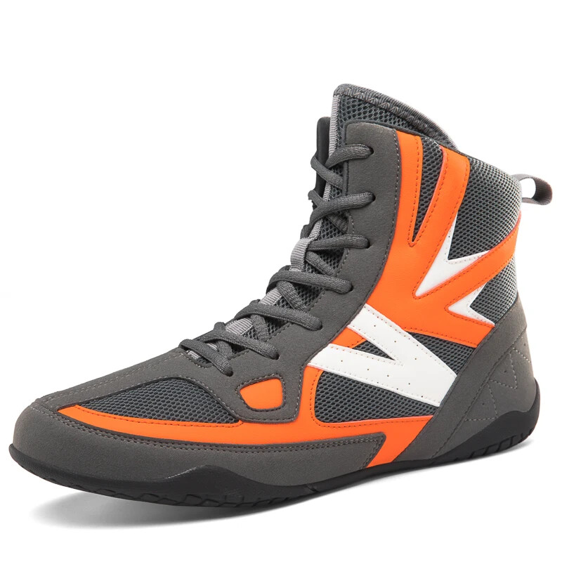 Men Boxing Shoes Anti-slip Indoor Wrestling Shoes Professional Training Sneakers