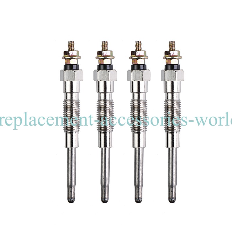 4X 12V Glow Plug 19850-54090 Fit for Toyota Starlet Tercel Corsa Corolla II 1N-T
