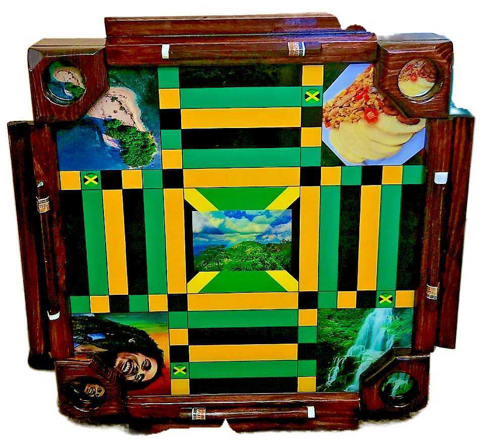 Mesa de Domino-Domino Table / Dominoes Table / Dominos Table. Jamaican Ludi