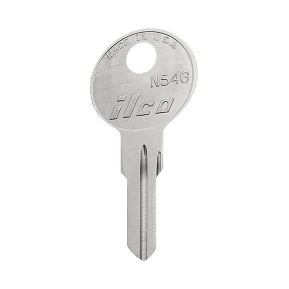N54G  Key Blank  Nickel