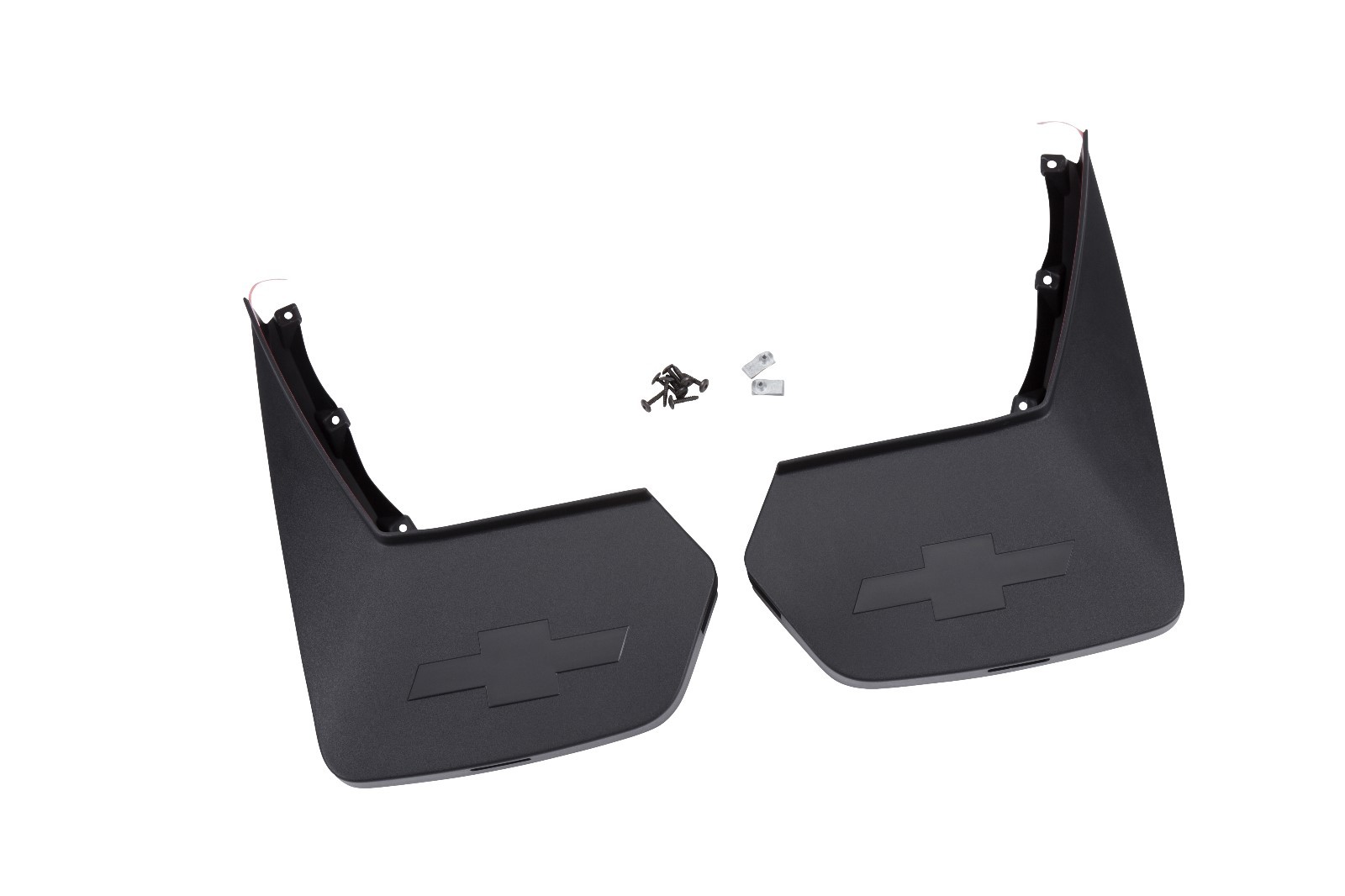 22922767 GM Black Rear Molded Splash Mud Guards 2015-2020 Chevrolet Tahoe OE NEW