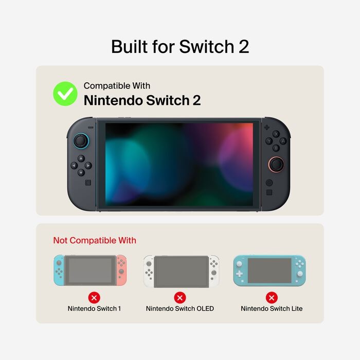 Gaming Travel Case for Nintendo Switch 2, Sage Green
