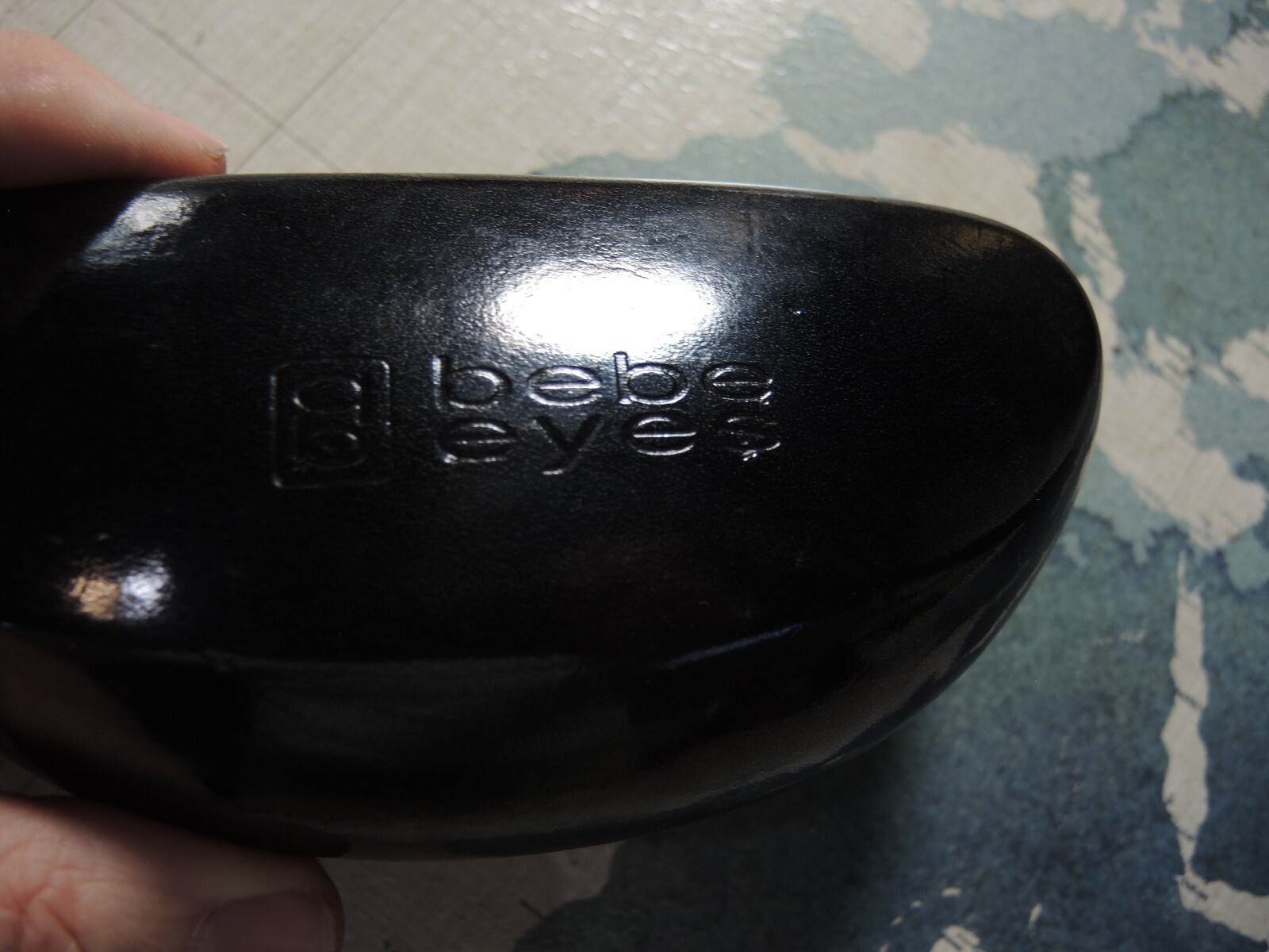 BEBE EYES EMPTY EYEGLASS CASE
