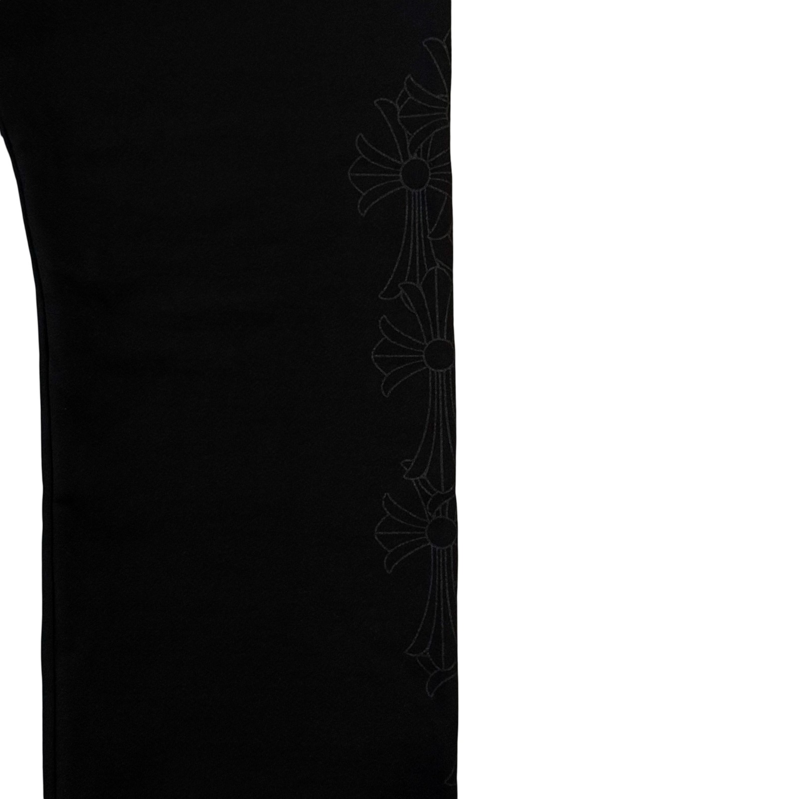 Chrome Hearts Miami Exclusive Vertical Logo Sweatpants Black
