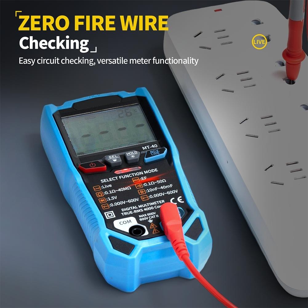 MT40 Digital Multimeter with High Definition Display and Fast Sampling Rate