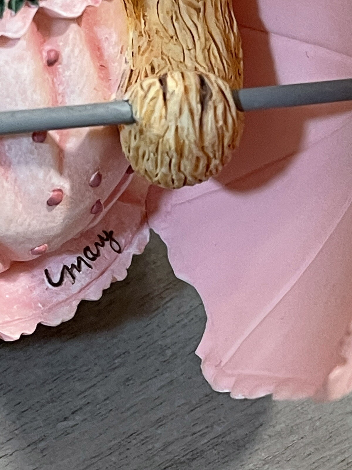 Cheerful Mary Teddy Bear Pink Rose Umbrella