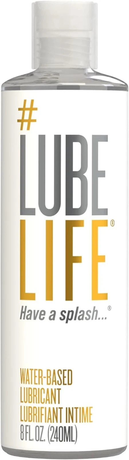 LubeLife Water-Based Lube – Personal Lubricant for Men, Women & Couples, Travel