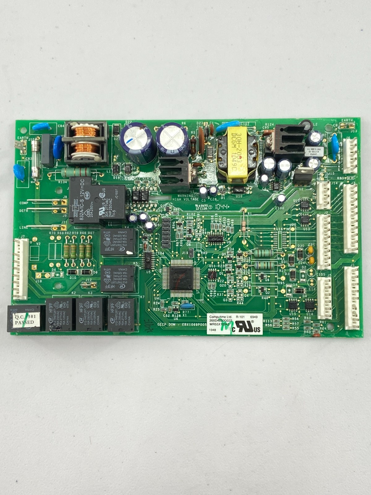 General Electric Refrigerator WR55X10942 Main Control Board Assembly