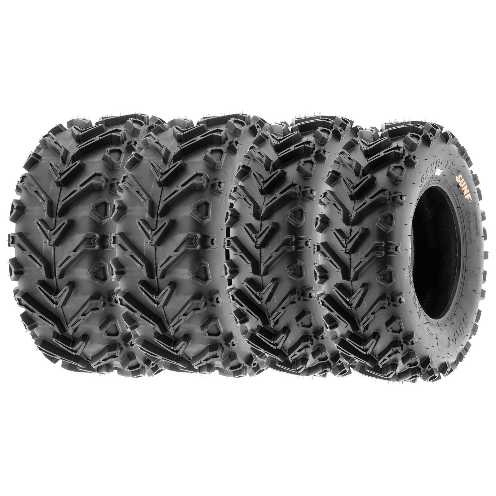 SunF ATV Tires 24x8-12 24x10-12 Mud Hardpack Muddy 6 PR A041 - BUNDLE