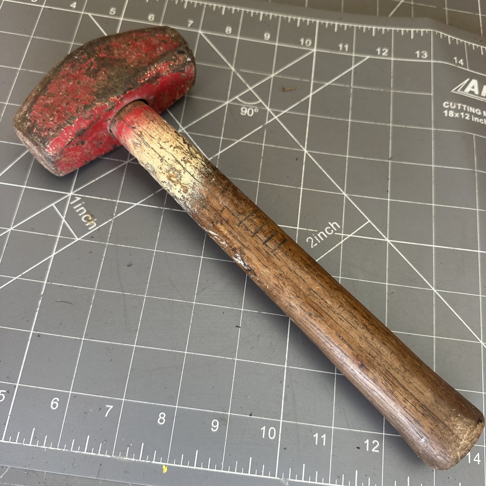 VINTAGE ATHA 2 lb Sledge Drilling BLACKSMITH Hammer Made In USA