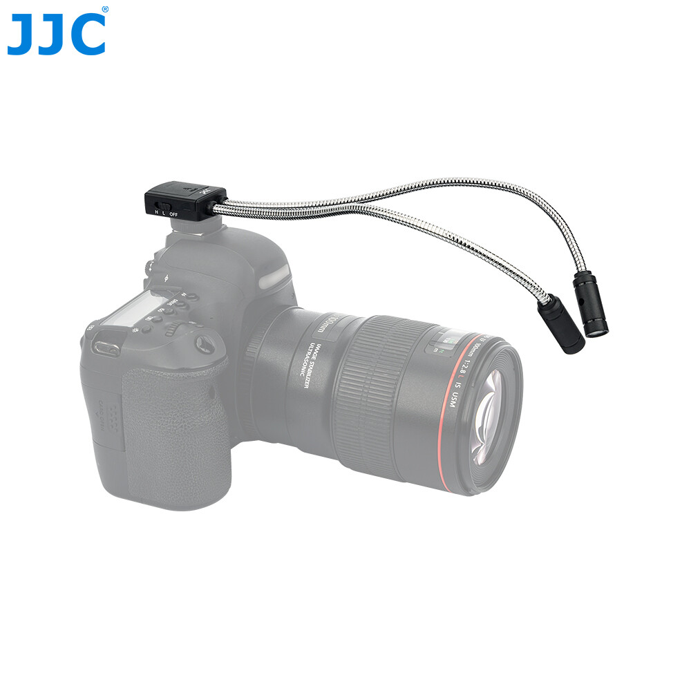 JJC LED Macro Arm Light 2 LED For Canon EOS 60D 5D MarkⅡ Ⅲ 700D 6D 70D 650D 600D