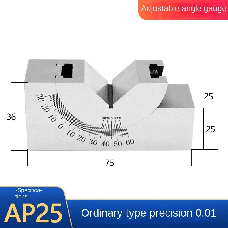 Adjustable Angle Gauge Grinding Machine Milling Machine Precision Angle Pad