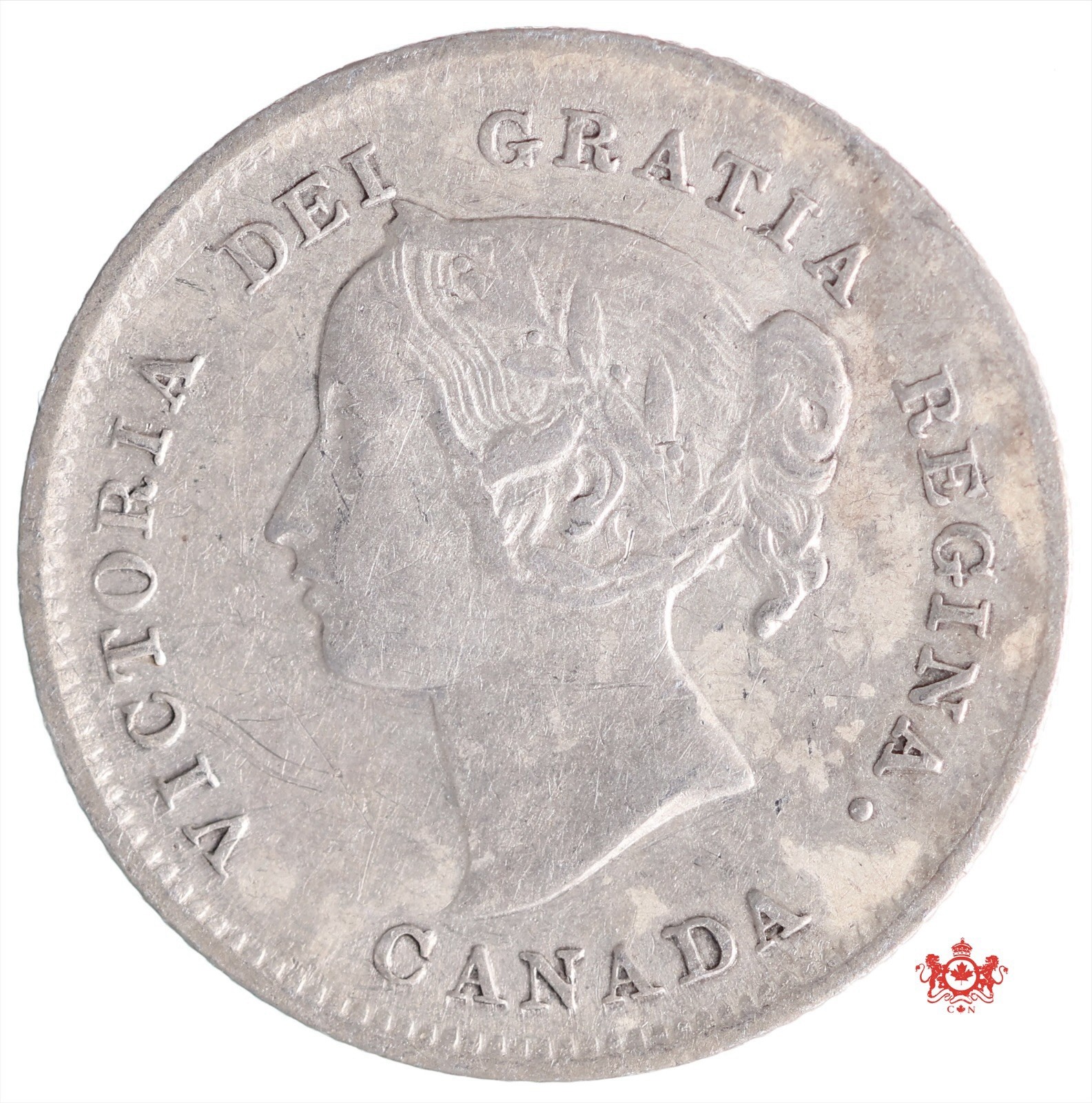 1898 Canada 5 Cents - VF - Lot#13022