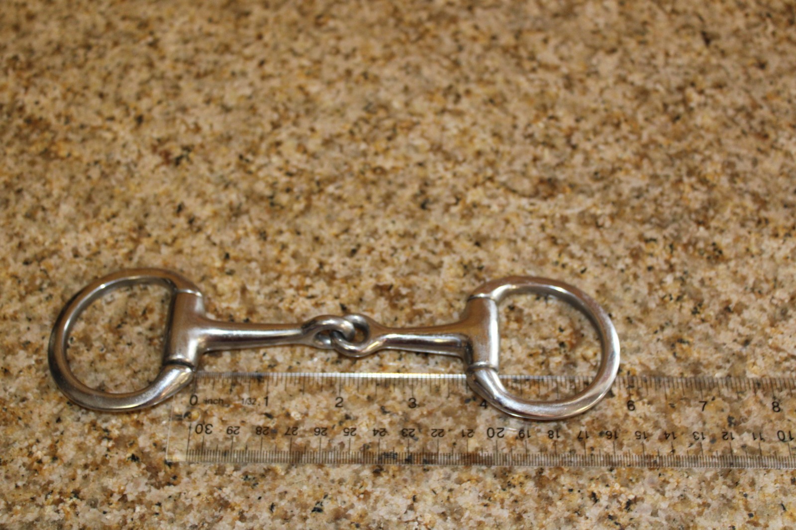 4" D Ring Snaffle