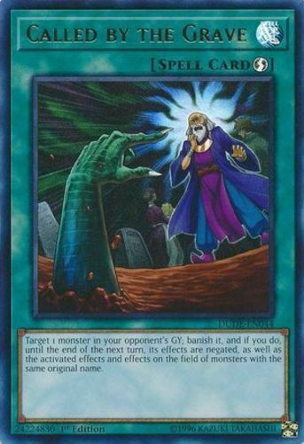 *** CALLED BY THE GRAVE *** ULTRA RARE DUDE-EN044 (NM) YUGIOH!