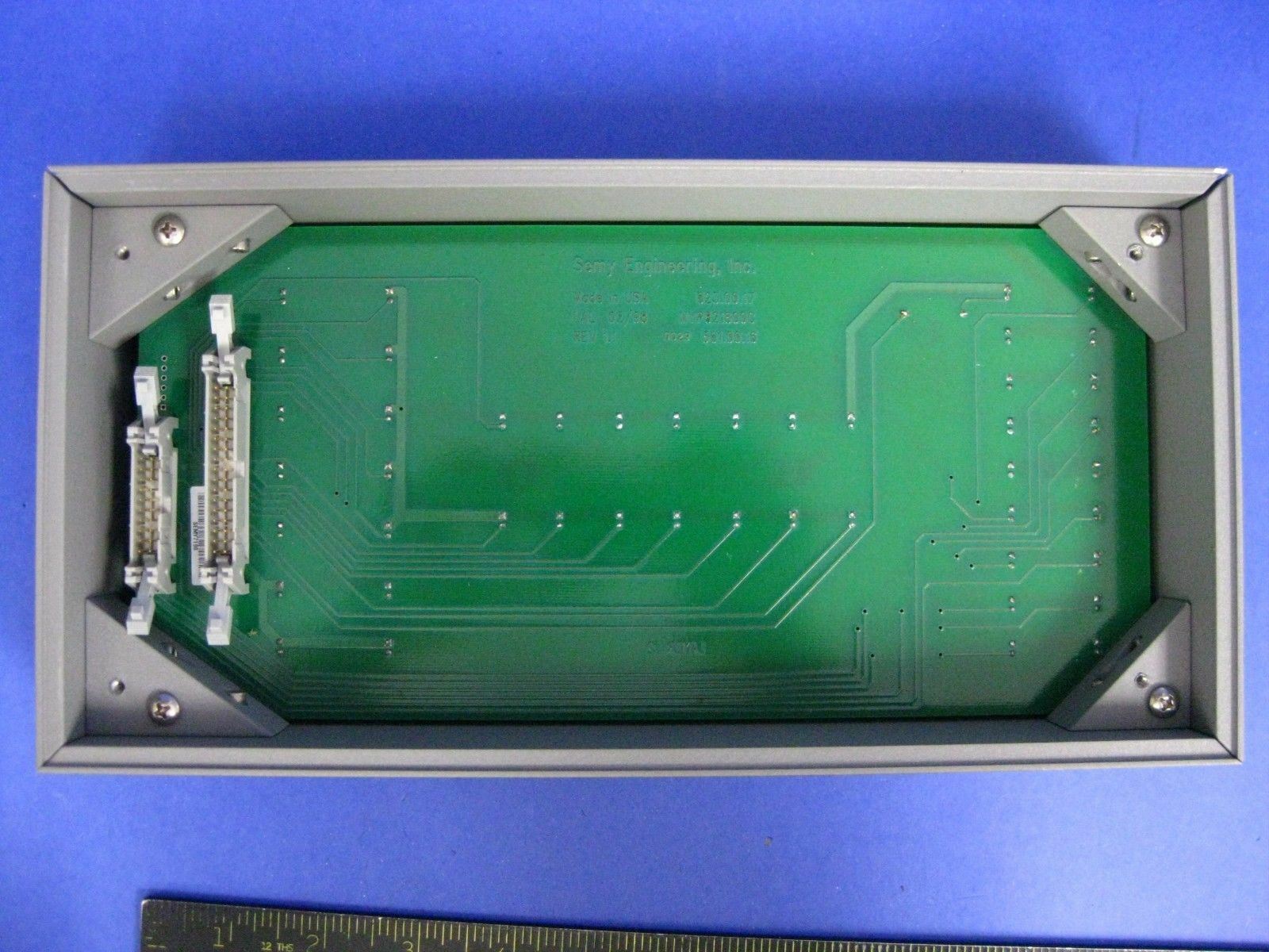 SEMY Engineering Process Status Display Box w/ MYP821800 PCB, Used