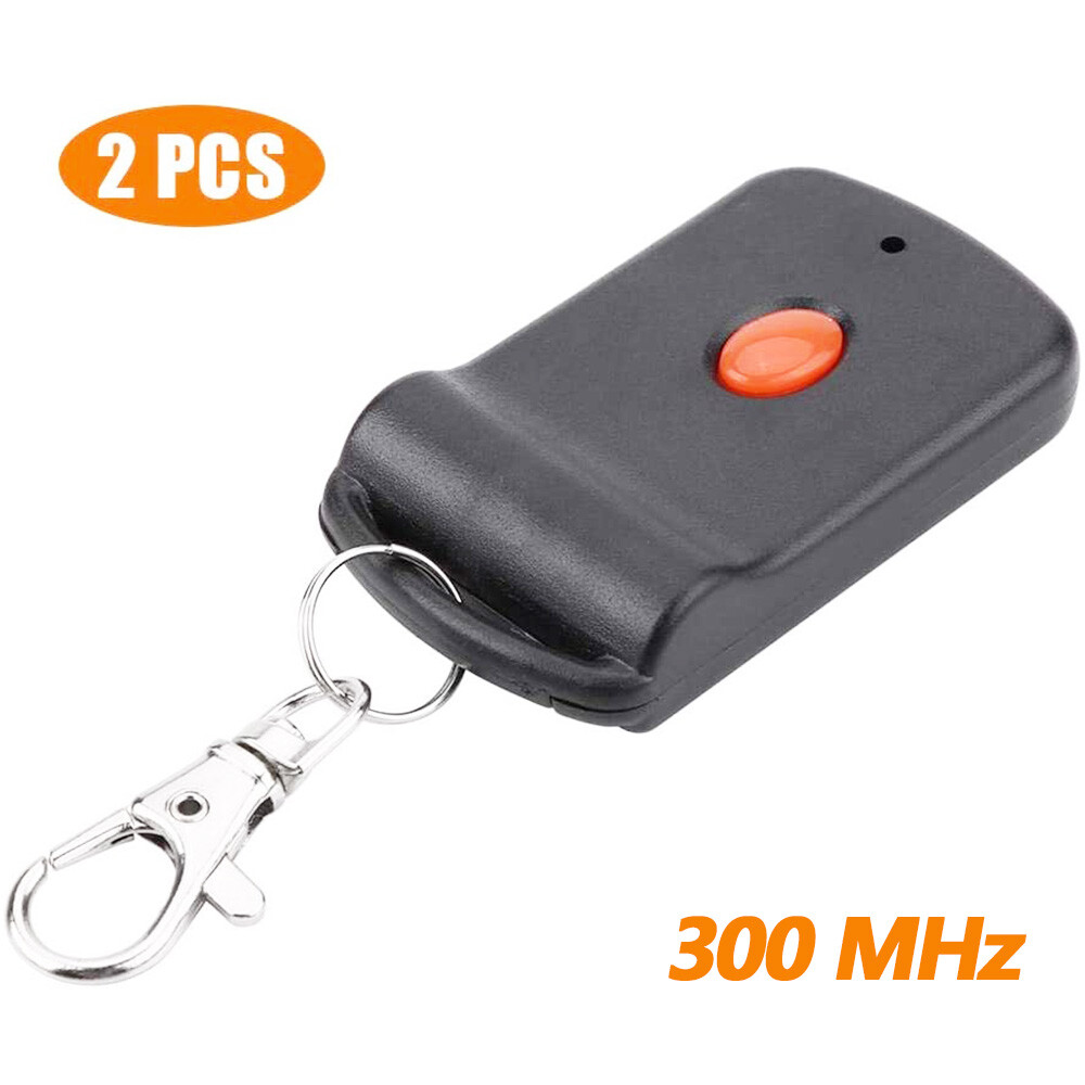 2Pcs Mini Professional Garage Door Remote Garage Transmitter for MultiCode 3060