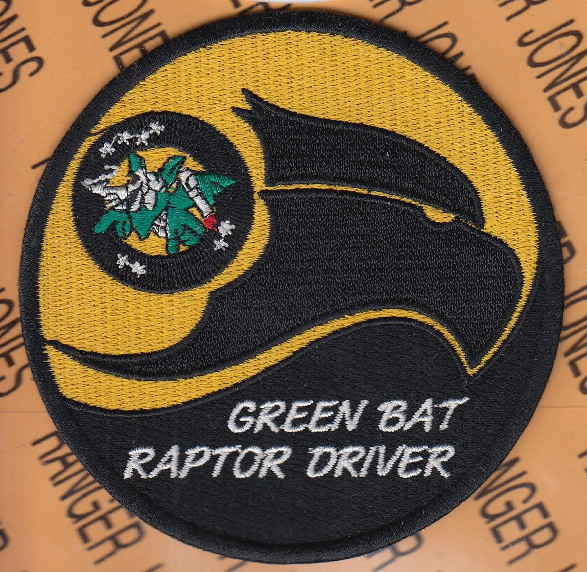 USAF Air Force 422nd Fighter Sq FS TES Test & Evaluation Sq ~3.75" patch c/e