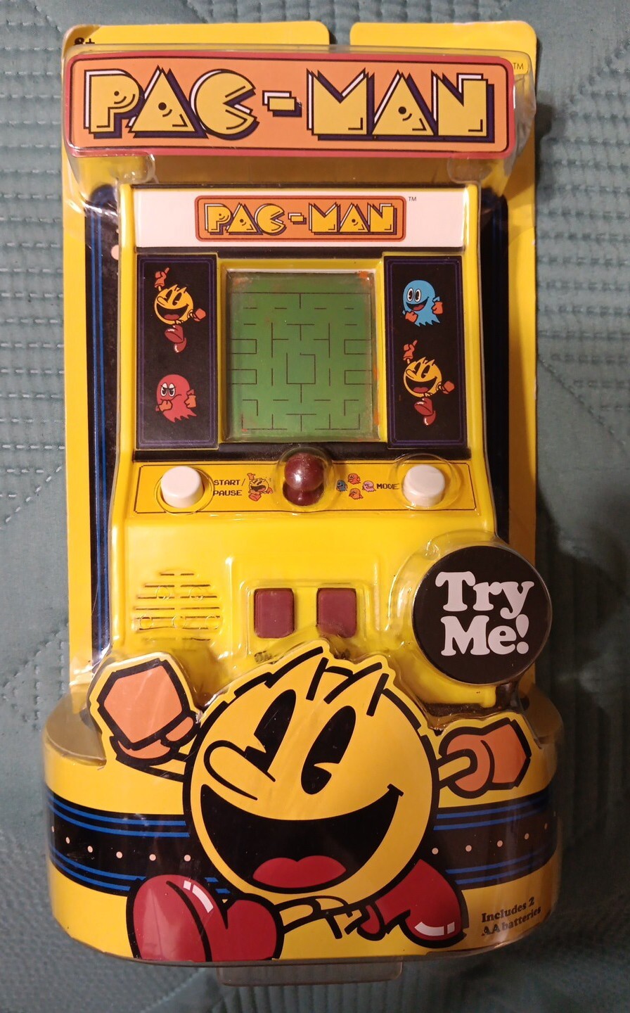 Pac Man Classic Arcade Gameplay Mini Game Unopened Handheld Works