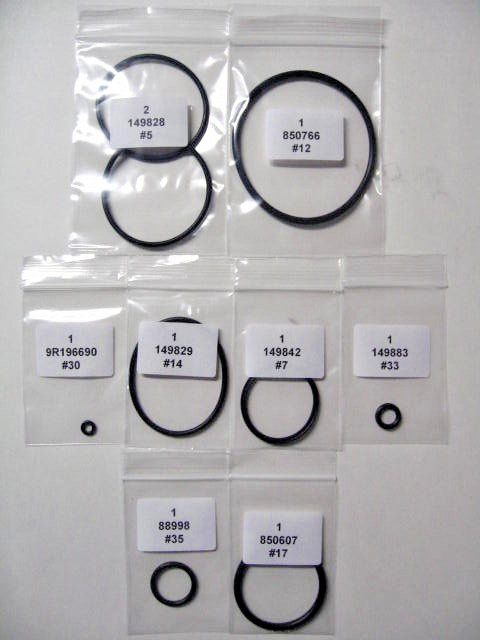 Bostitch BRN175A 15 Degree Type 1 Roofing Nailer O-ring Kit / R&S 007-231BRN175A