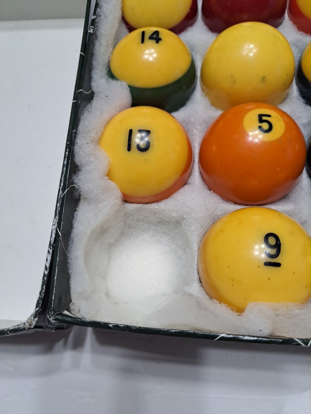 vintage Pool cue balls Retro Unknown Maker