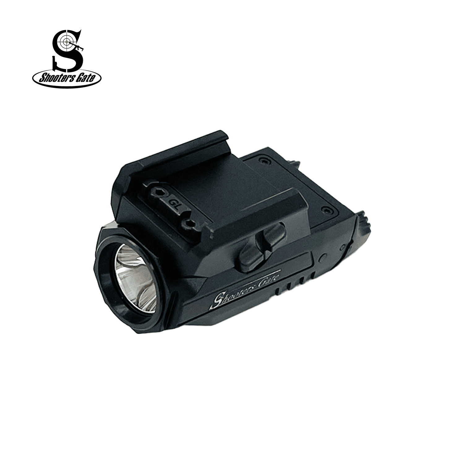 Shooters Gate HML1 600lm Rechargeable Pistol Light w/ Strobe BLACK