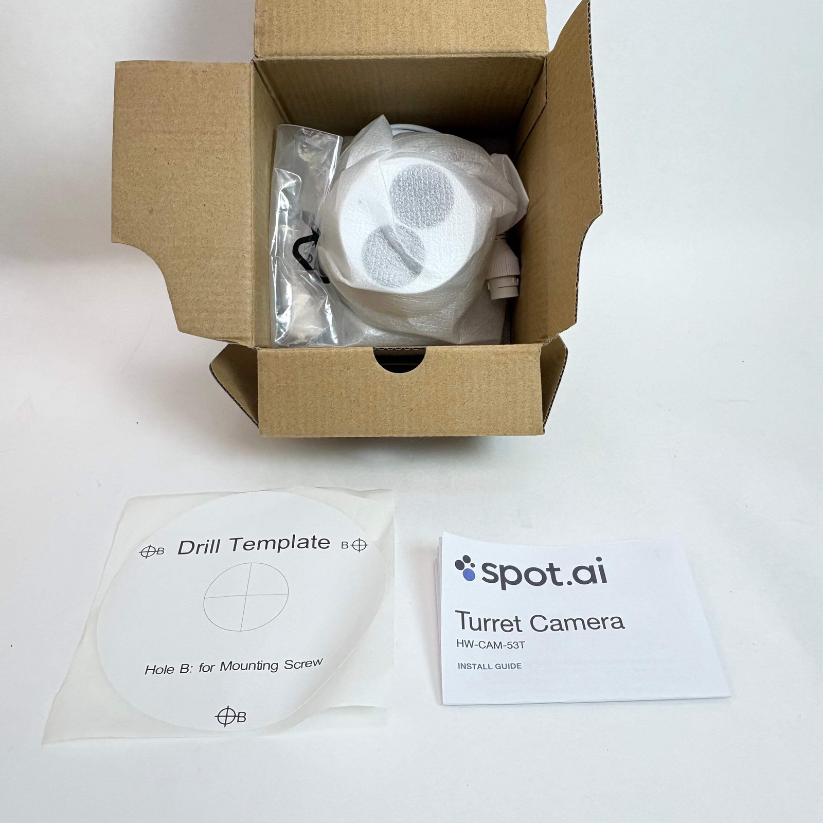 New Spot.ai HW-CAM-53T Turret Security Camera