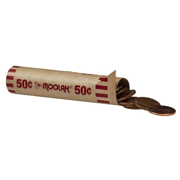 2014d Circulated penny roll of 50 coins two wrapper lots to pull frrom