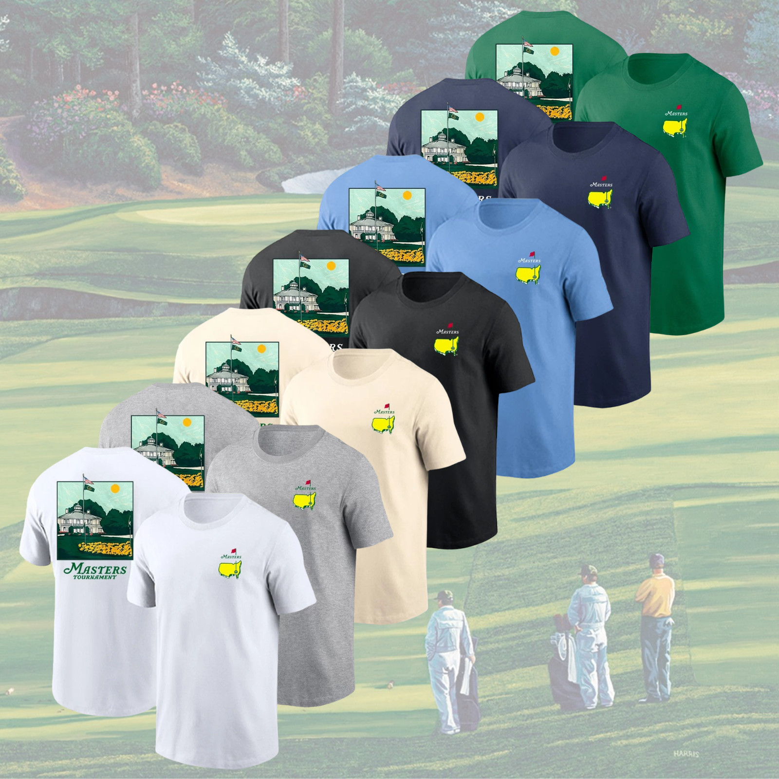 HOT - Augusta National Golf Club T-shirt, 2026 Masters Tournament T-shirt