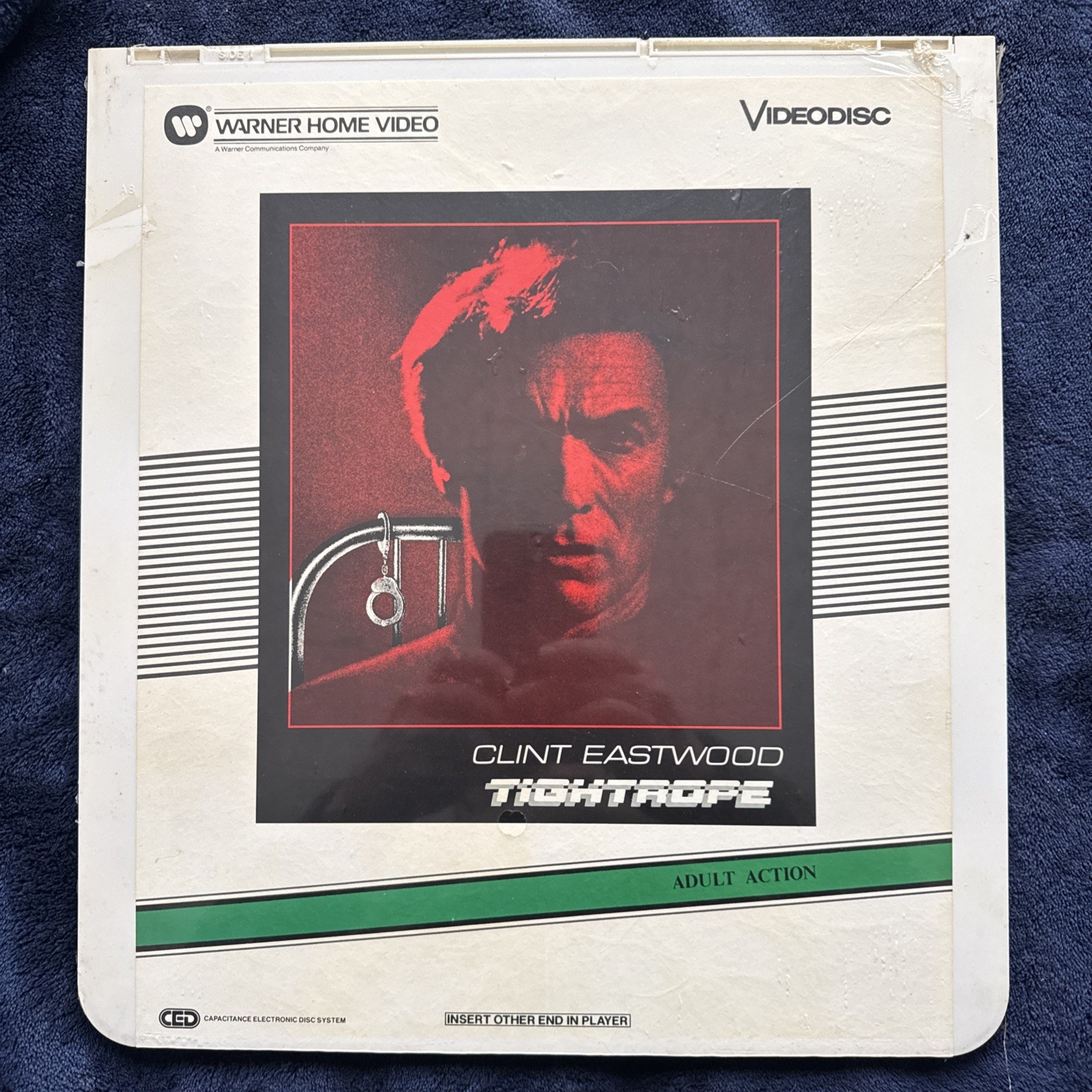 TIGHTROPE - CED/LASERDISC - CLINT EASTWOOD - SEALED