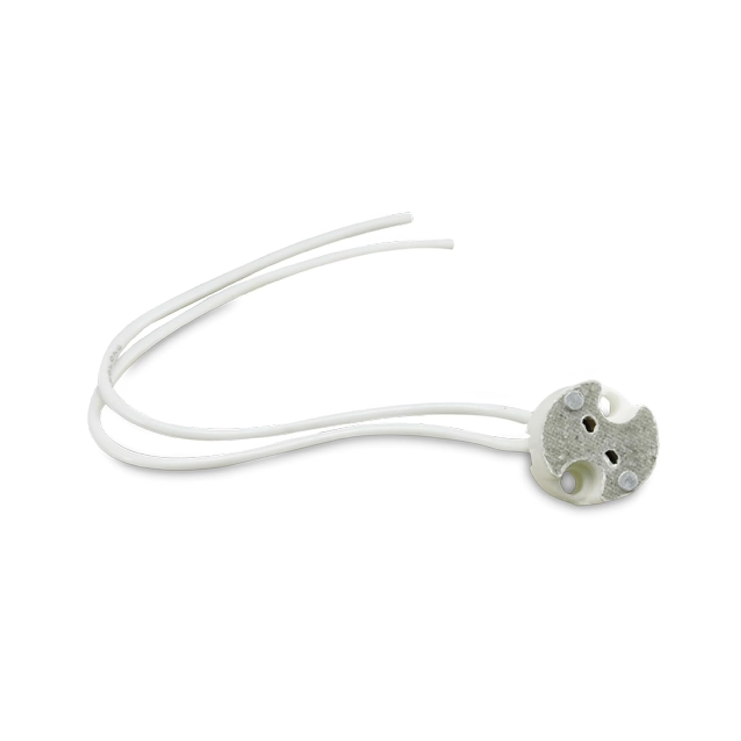 MR16 Socket for LED & Halogen Bulbs, Mini Bi-Pin, GU5.3, G4, GU4, GU6.35, GY6.35