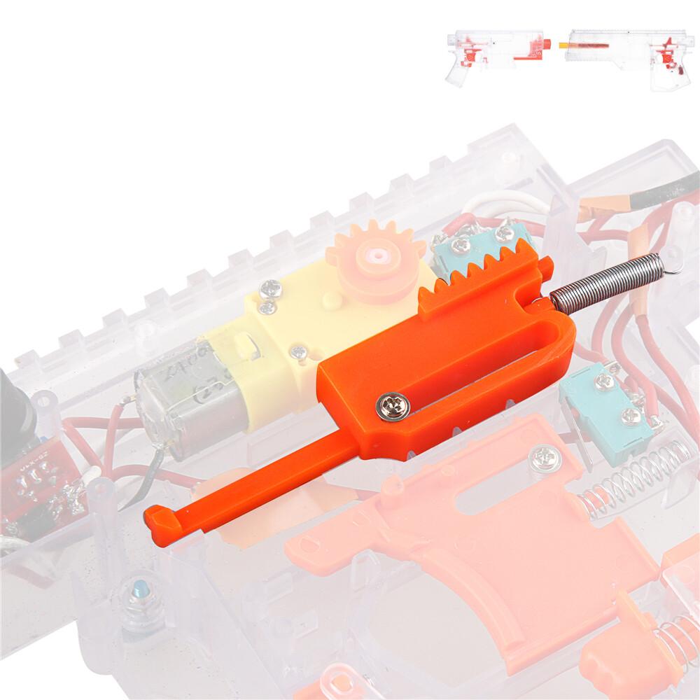 Workermod Fully auto Pusher Rod Plastic Orange for Stryfe /Swordfish / Dominator