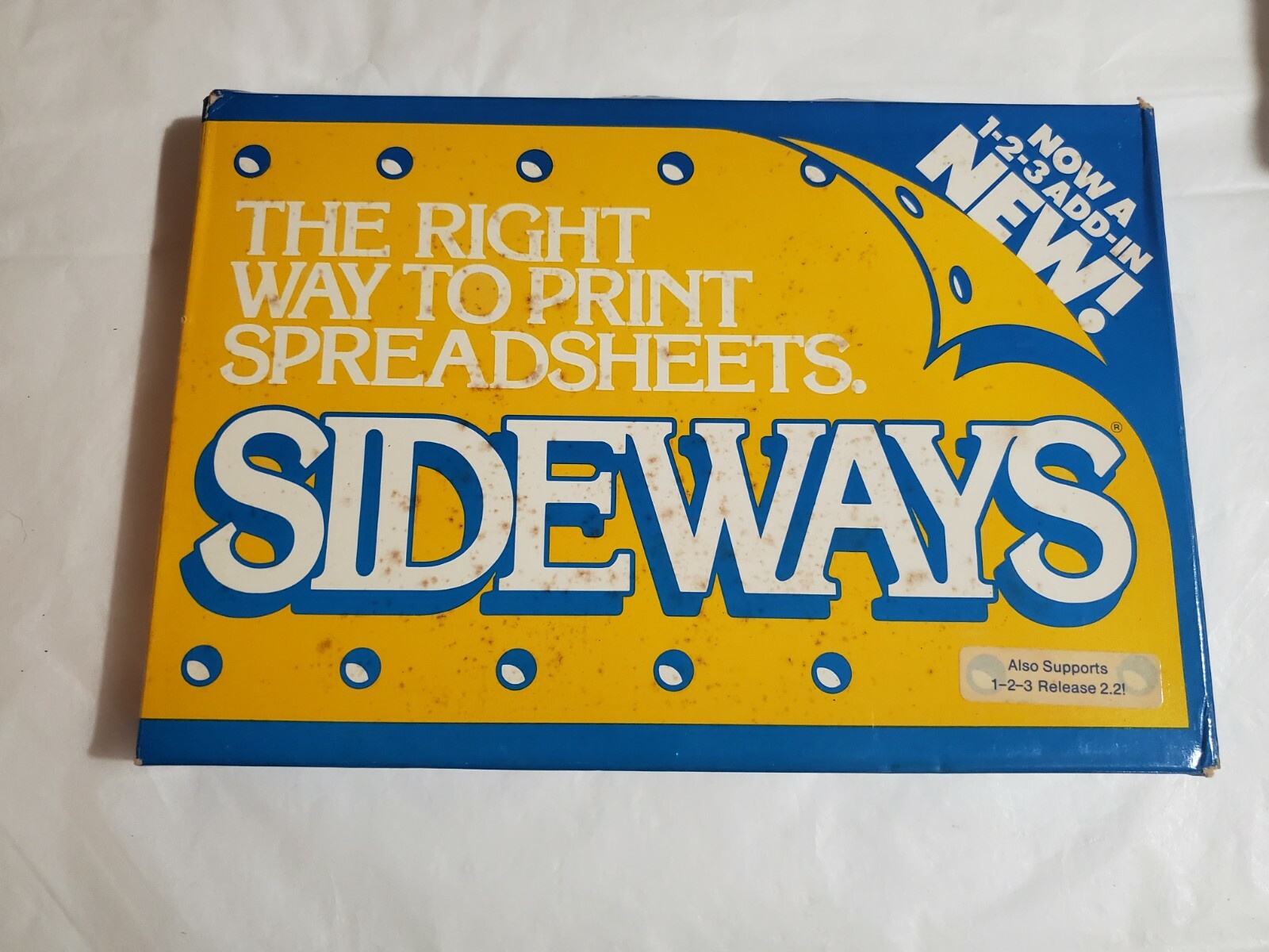 VTG SIDEWAYS V3.2 - THE RIGHT WAY TO PRINT SPREADSHEETS - IBM PC