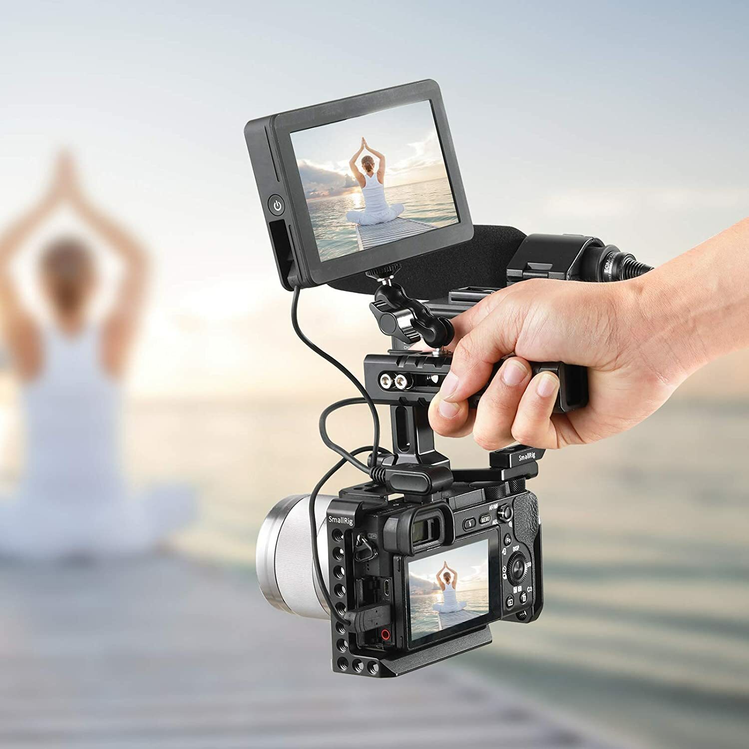 SmallRig Universal Magic Arm w/ Small Ballhead for Small Monitors Led Light 2157