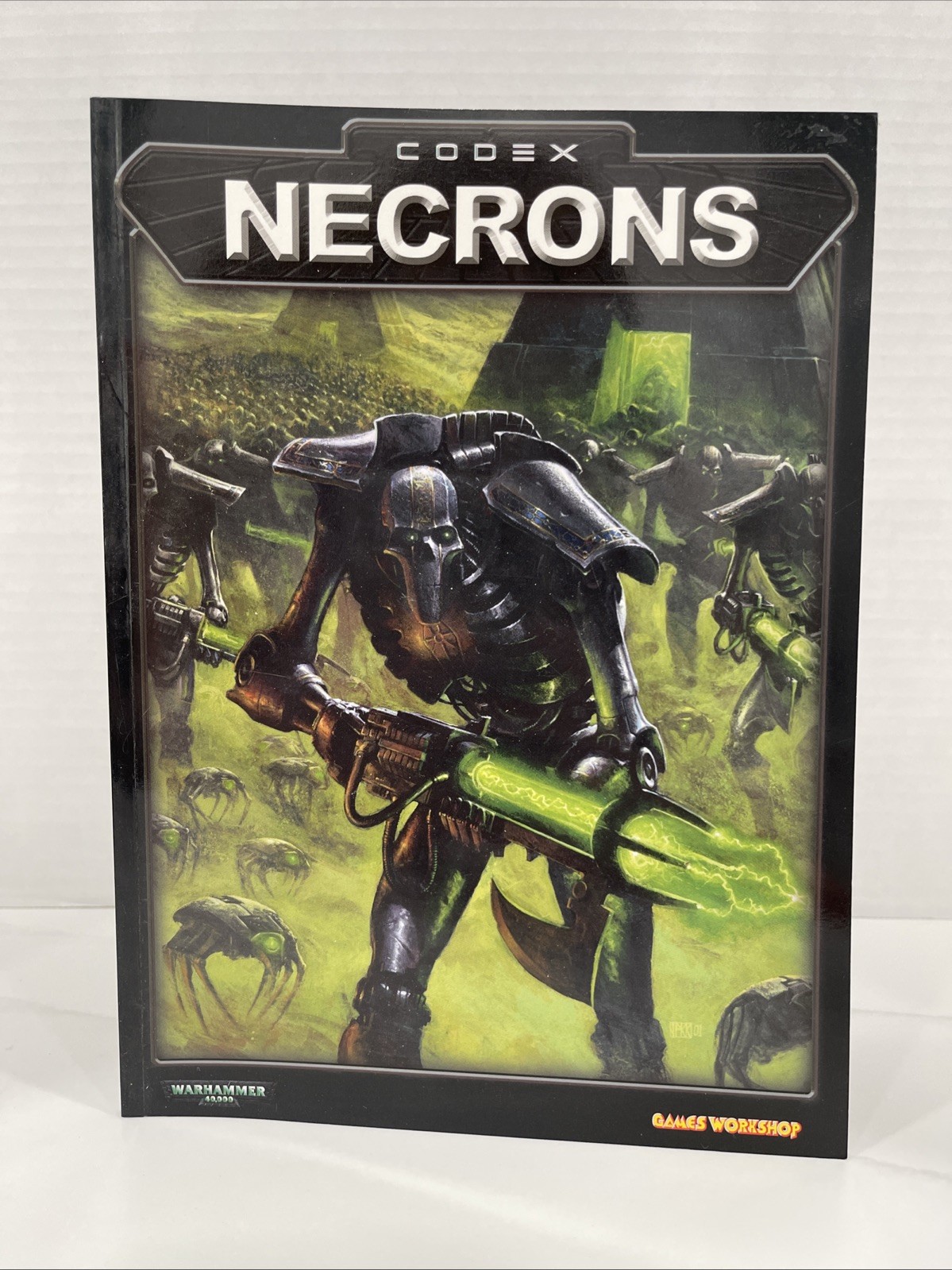 Warhammer 40,000 Necrons Codex Paperback 2002 Games Workshop VGC