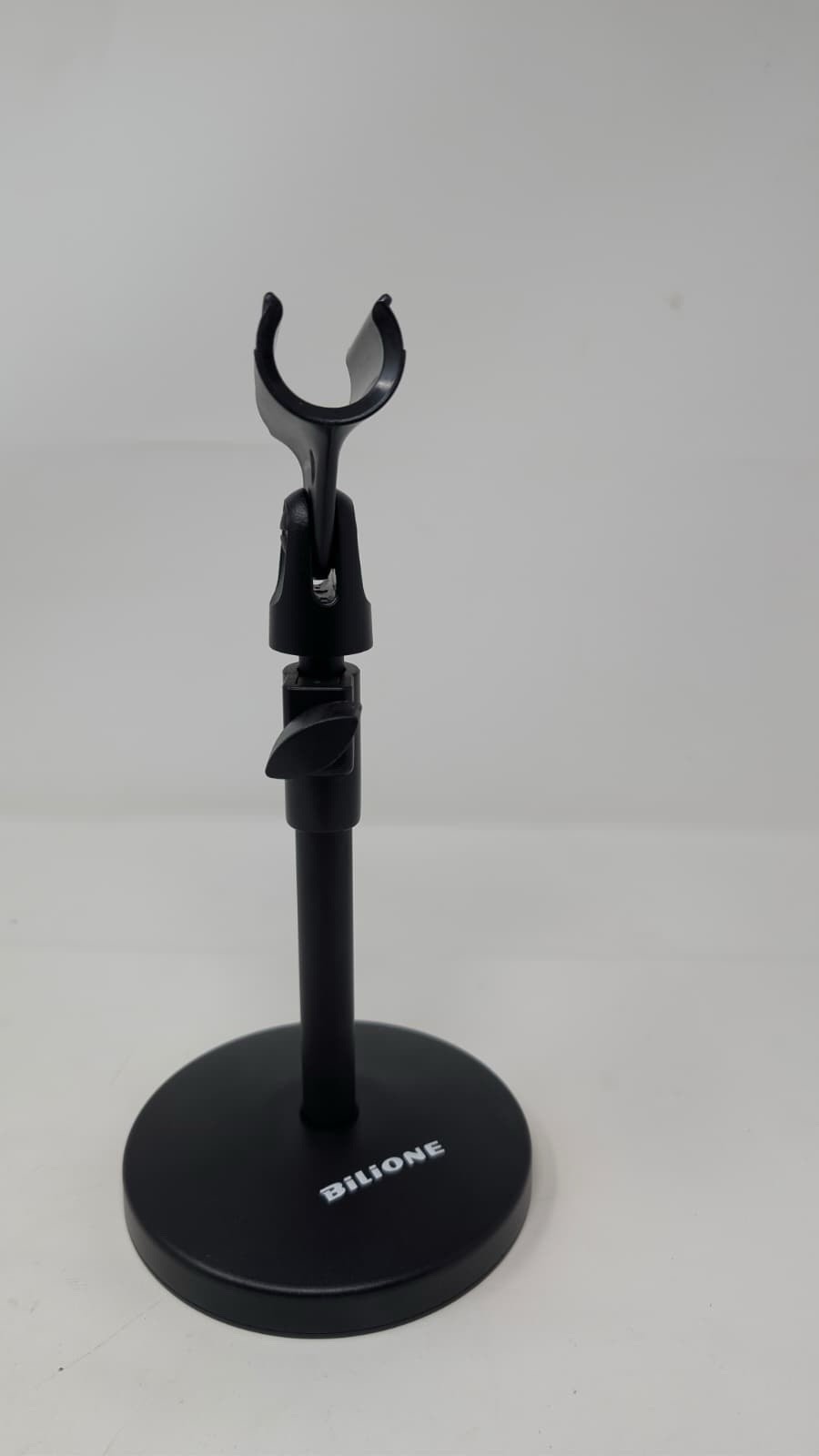 Shure by Gator Round Base Desktop Mic Stand with Standard Height-Adjustable
