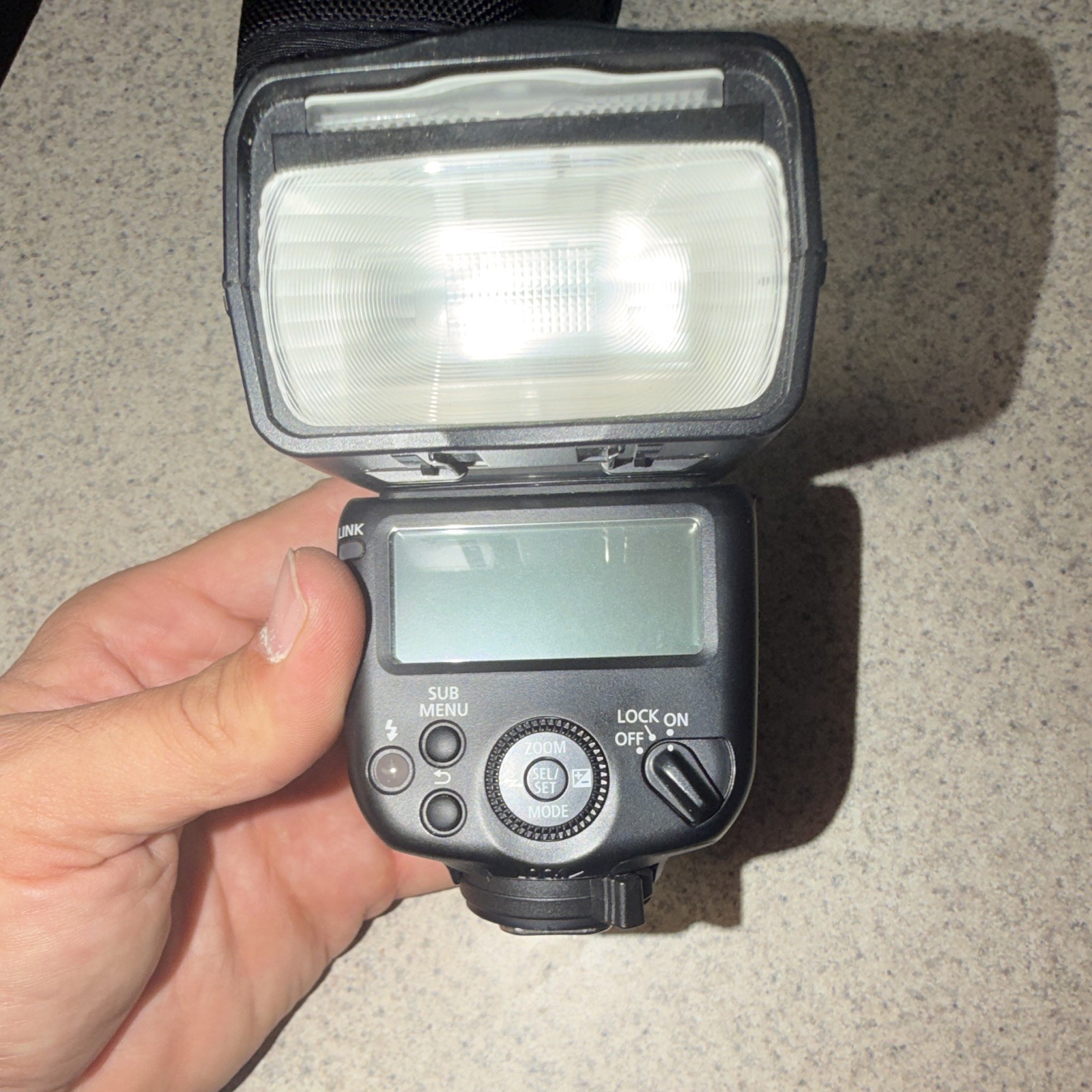 Canon Speedlite 430EX III-RT Hot Shoe Strobe Flash w/ Case AF Assist Diffuser