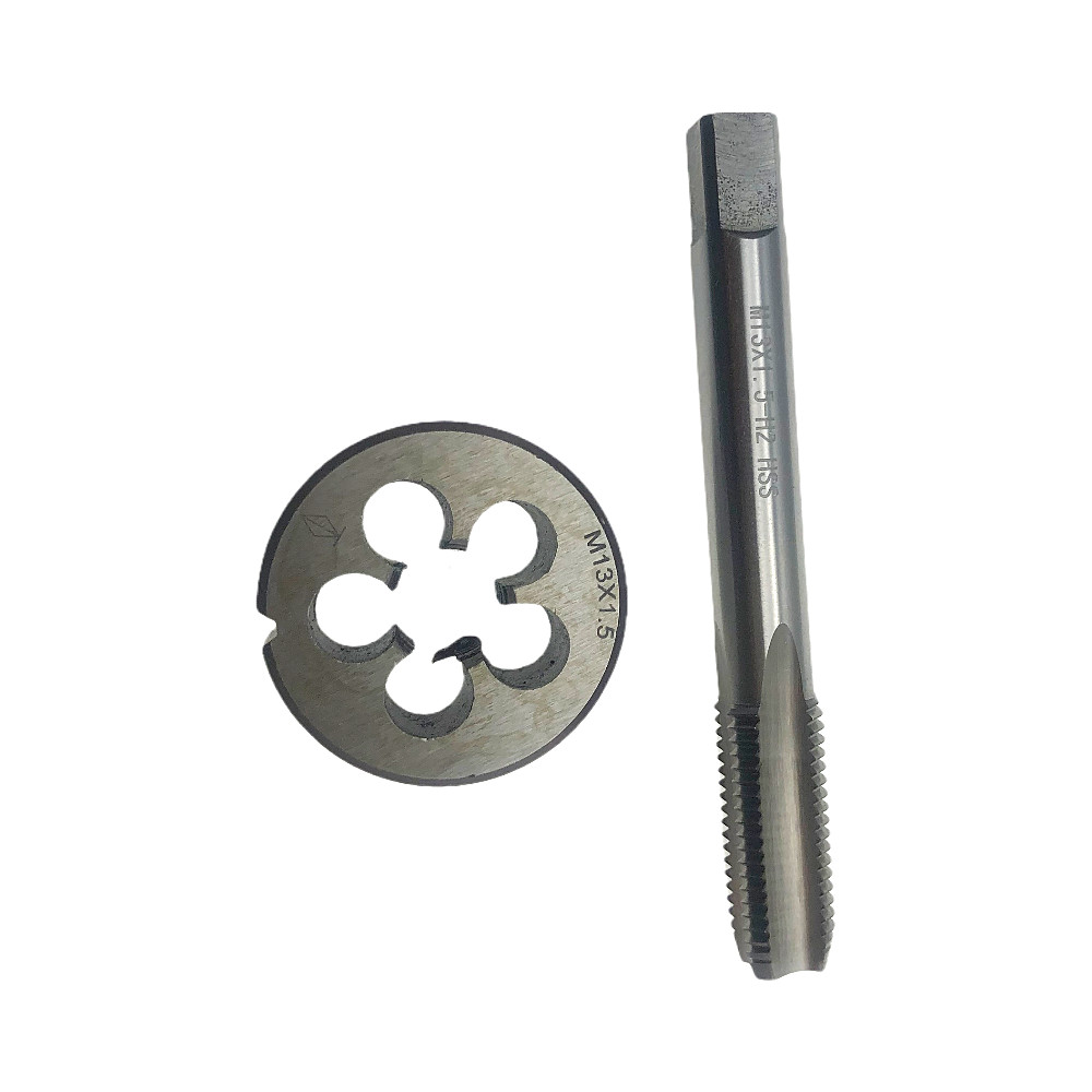 Tap & Die HSS M13 x1.5mm & M13 x 1.5mm Metric Thread Right Hand High Speed Steel