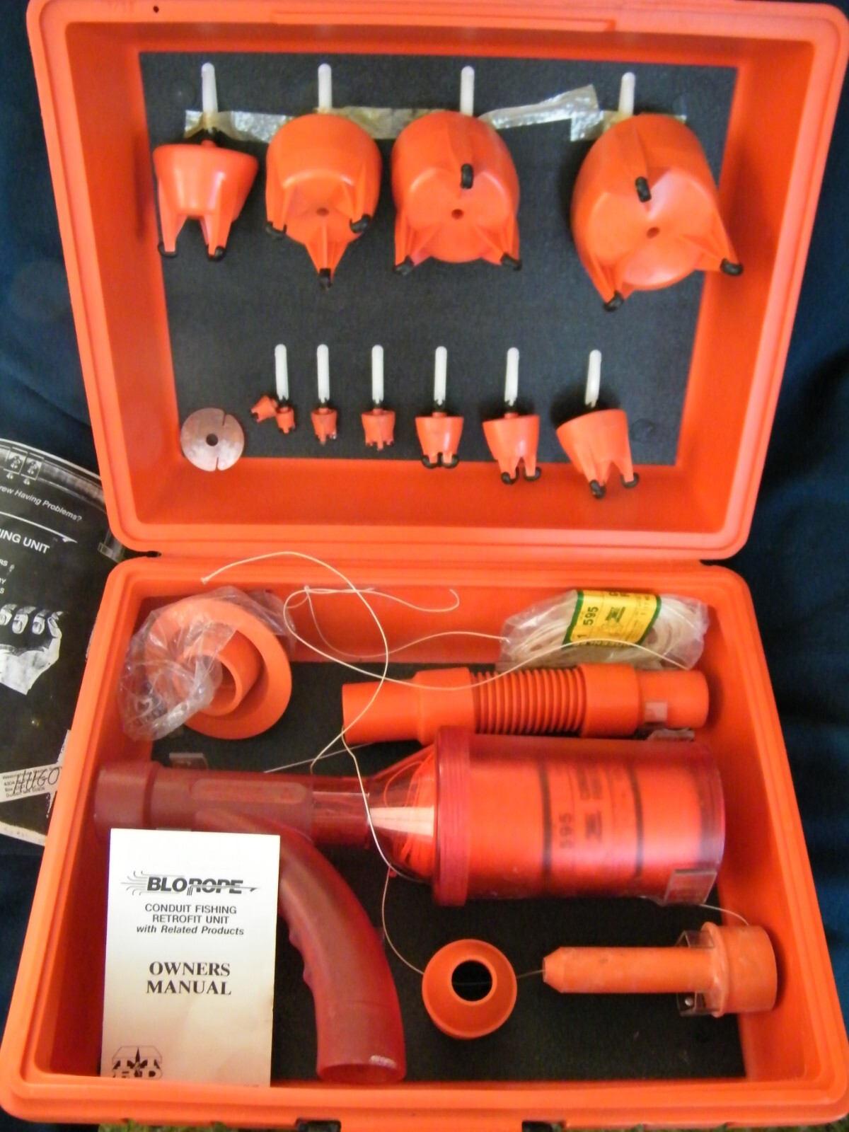 BLOROPE CONDUIT FISHING UNIT BR5000 electric wire pulling tool