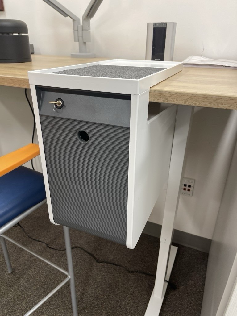 Steelcase SOTO Desk Mounted Personal Storage Unit White