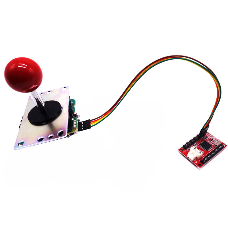 2× 5 Pins Wiring Harness Cable for Arcade Replacement Sanwa Joystick to Encoder