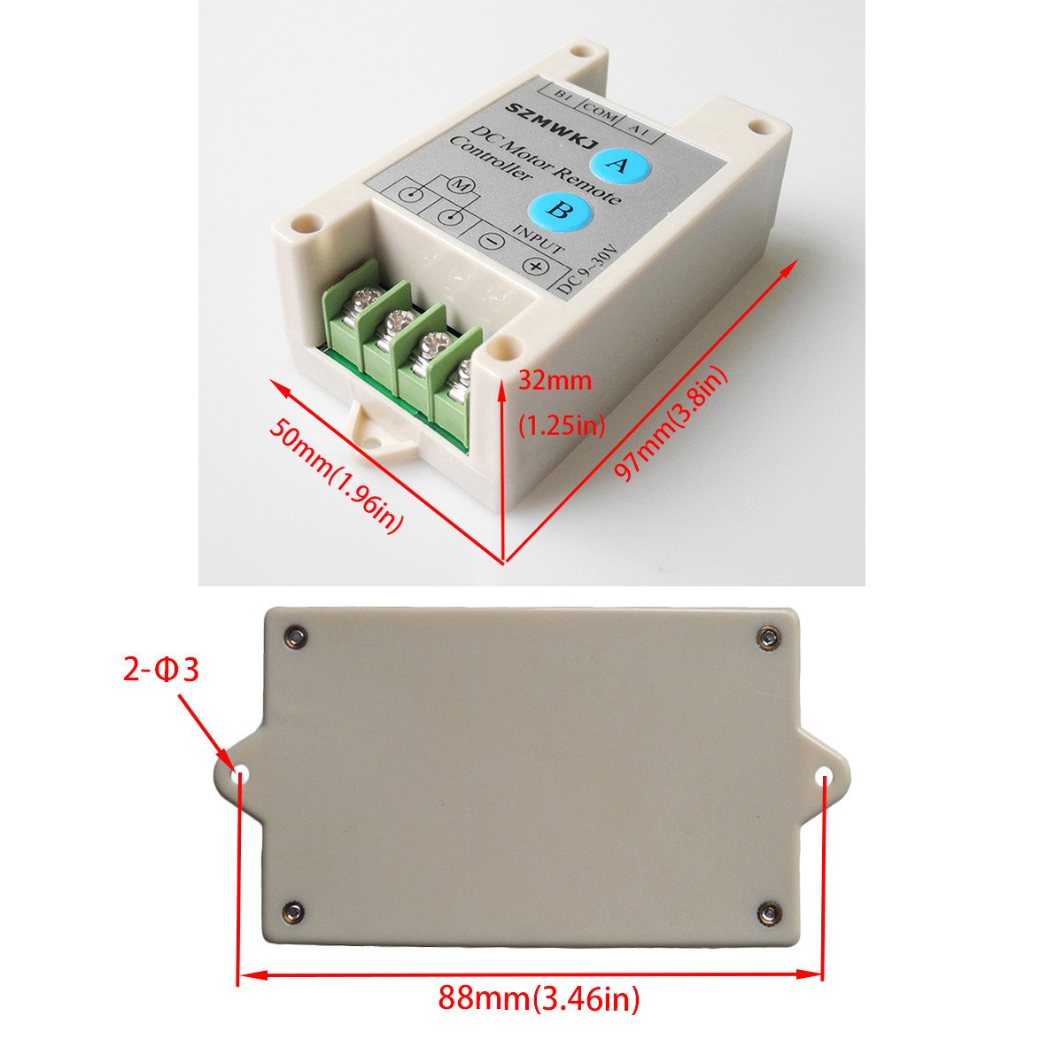 Wireless DC Motor Linear Actuator Controller 9-30V Forward Reverse Control Kits