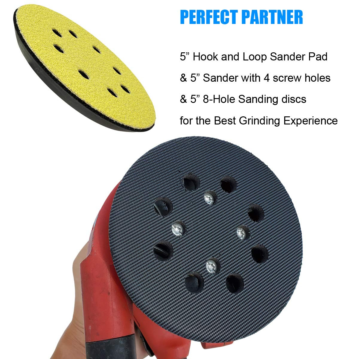 5" Hook and Loop Replacement Sander Pad for Craftsman 315 Model Random Orbit ...