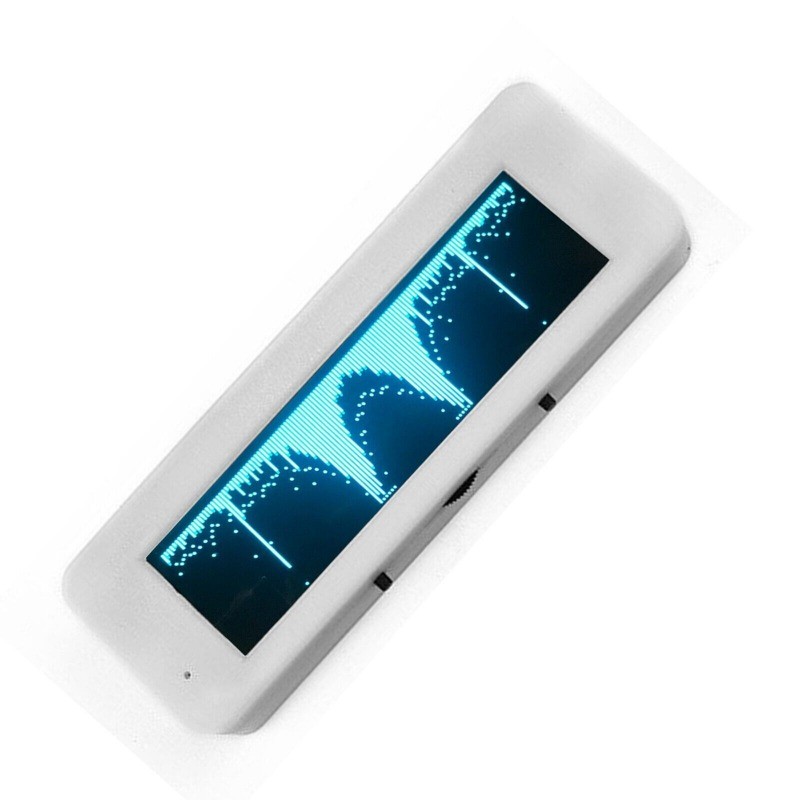 OLED Music Spectrum Display Analyzer Audio Level Indicator VU METER 2025 3.12in