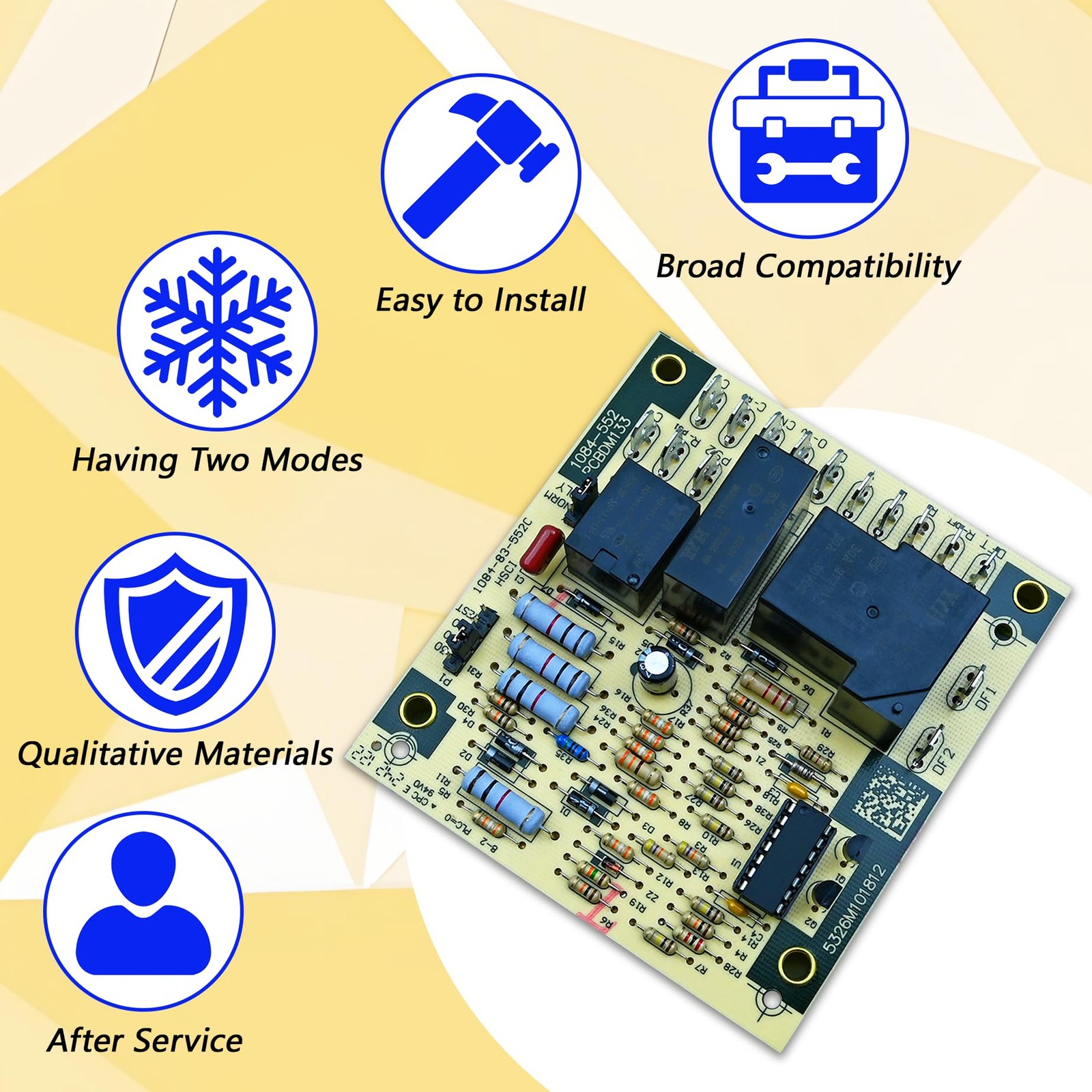 PCBDM133S Defrost Control Board Goodman Furnace Heat Pump Replacement
