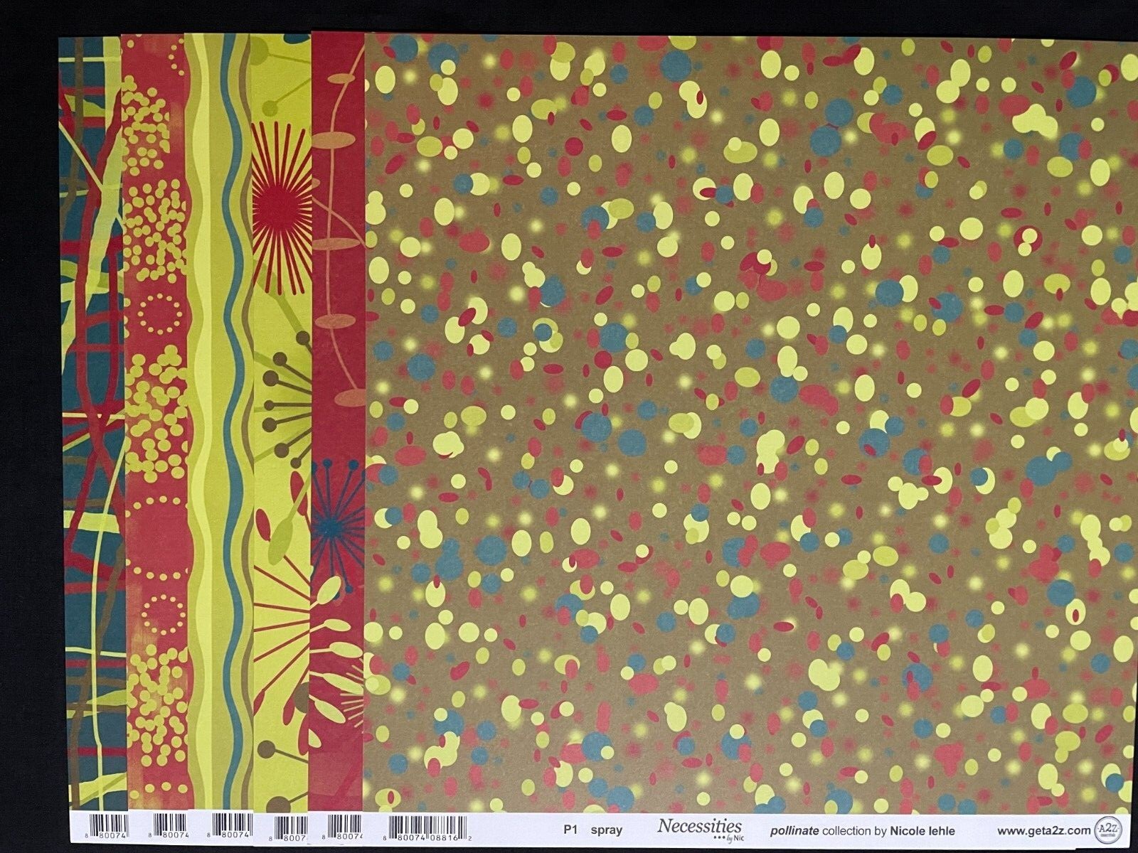 A2Z NECESSITIES "POLLINATE" 12X12 DS HEAVY PAPER