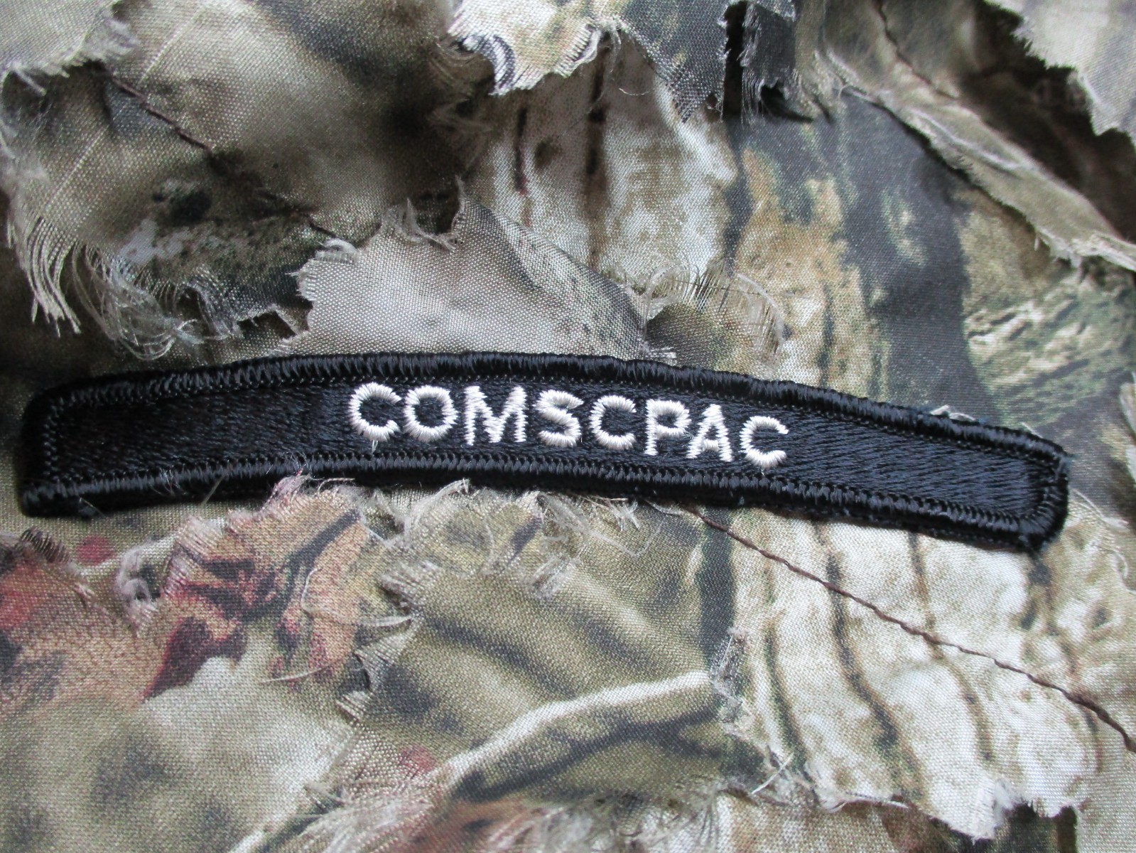 Comscpac Military Tab Patch