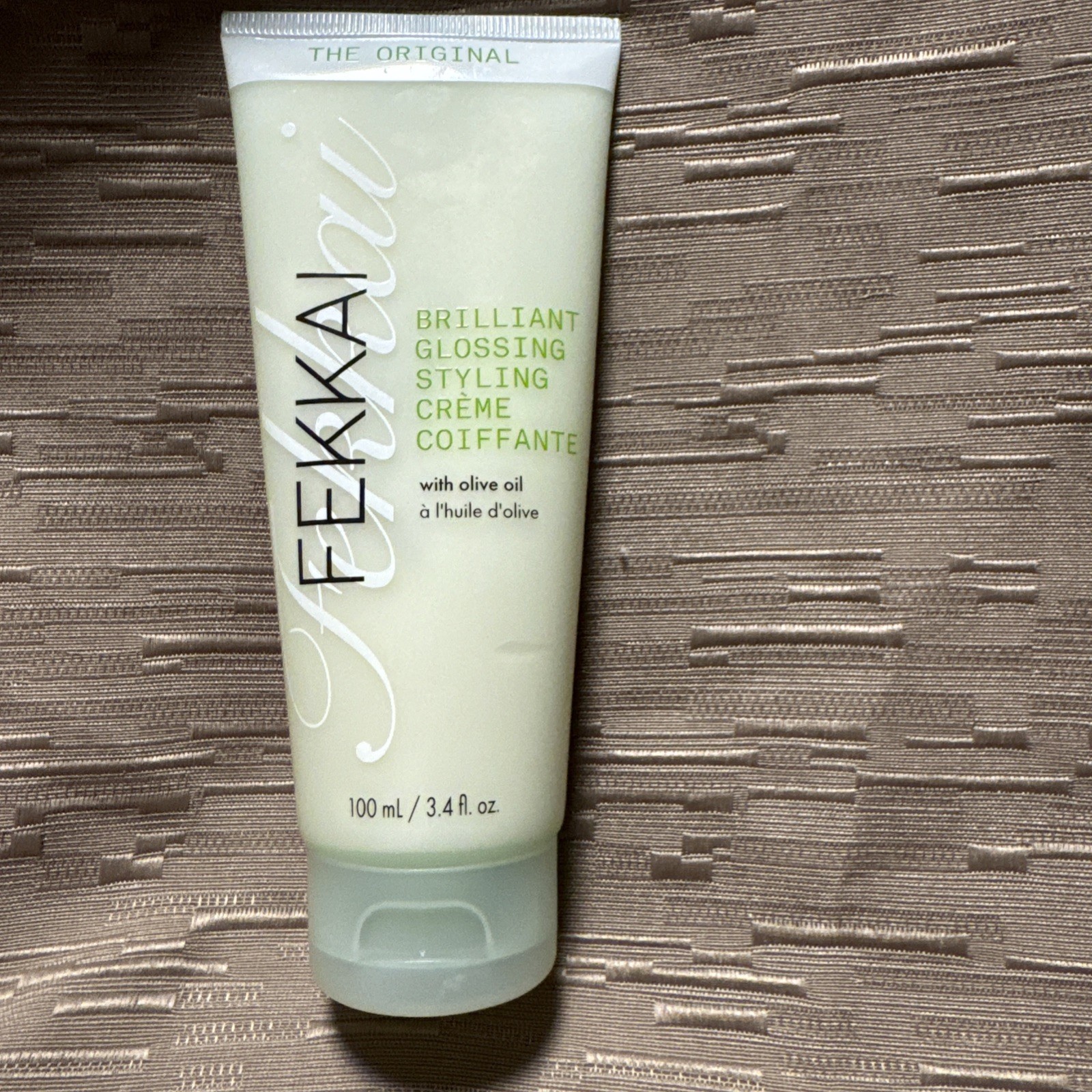 Fekkai Brilliant Glossing Styling Creme Cream Olive Oil The Original 3.4 Oz New